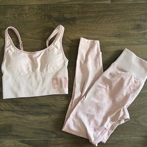 Pink athletic set